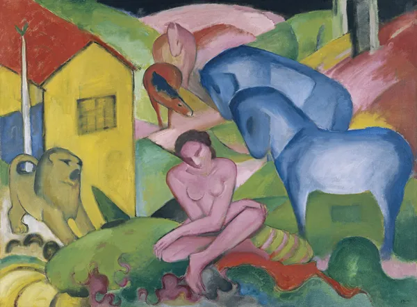 The Dream av Franz Marc