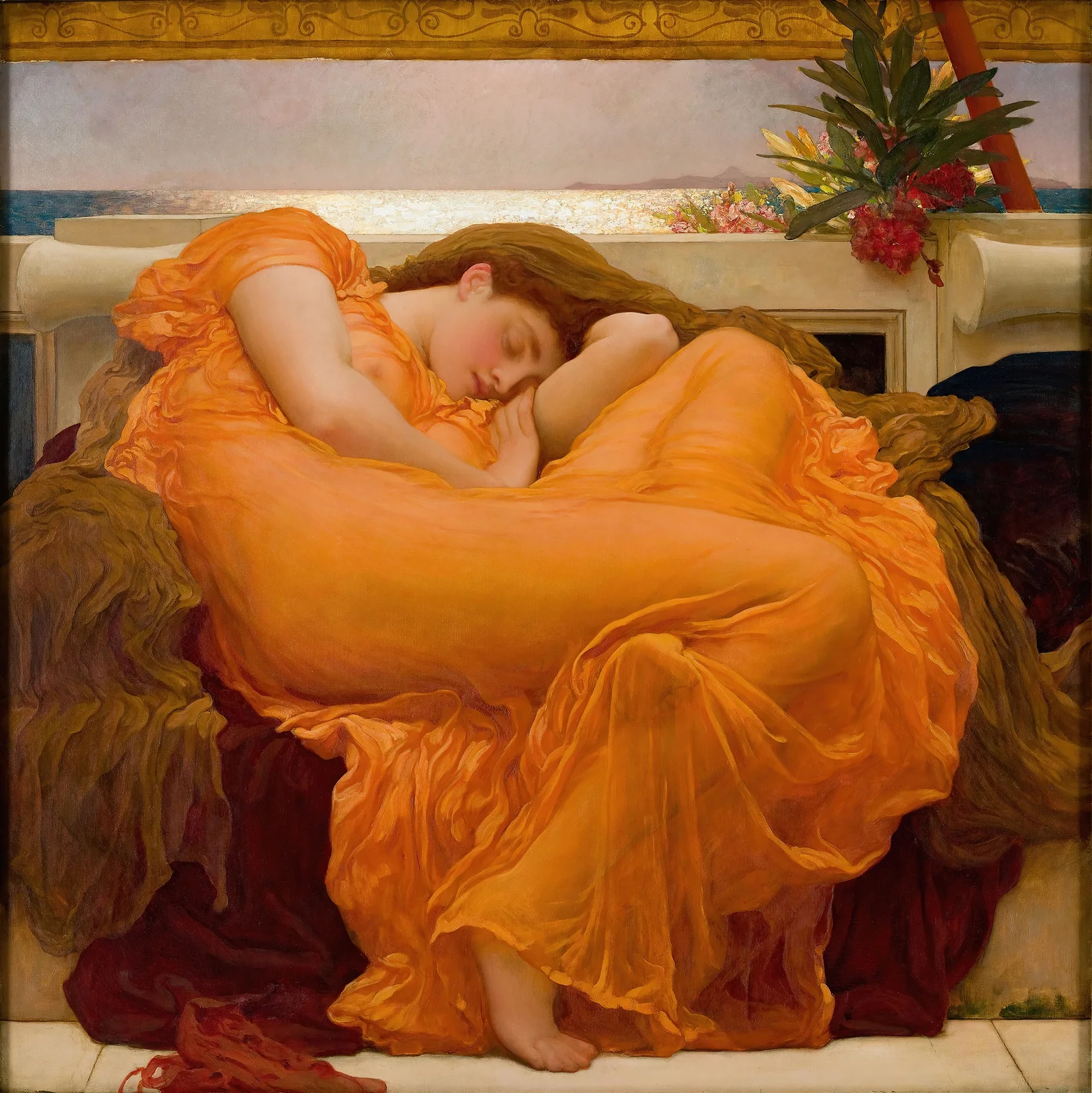 Flaming June av Frederic Leighton