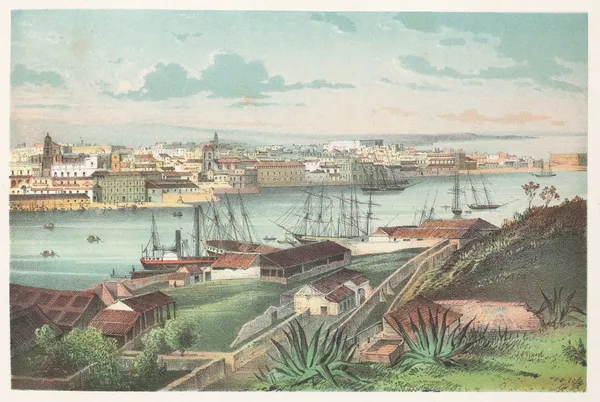 Habana. av Pierre Toussaint Frédéric Mialhe