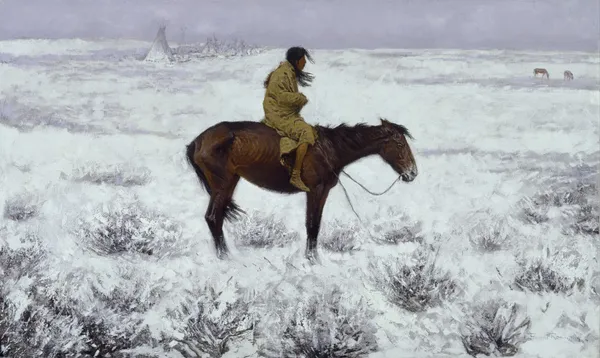 The Herd Boy av Frederic Remington
