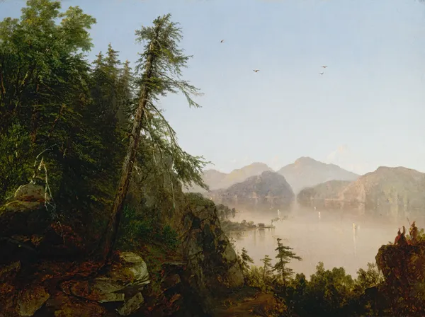 Along The Hudson av John Frederick Kensett
