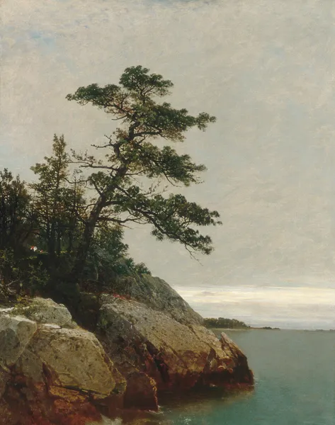 The Old Pine, Darien, Connecticut av John Frederick Kensett