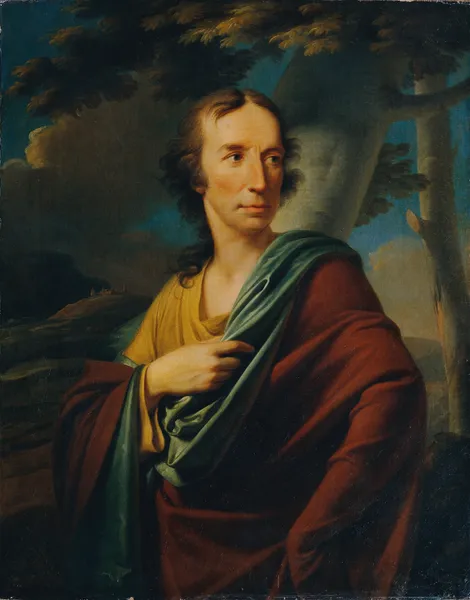 Herrenporträt av Heinrich Friedrich Füger