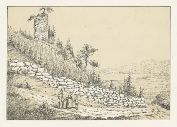 Grimmenstein av Johann Friedrich Wagner