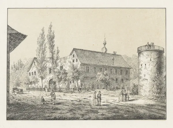 Haslach av Johann Friedrich Wagner