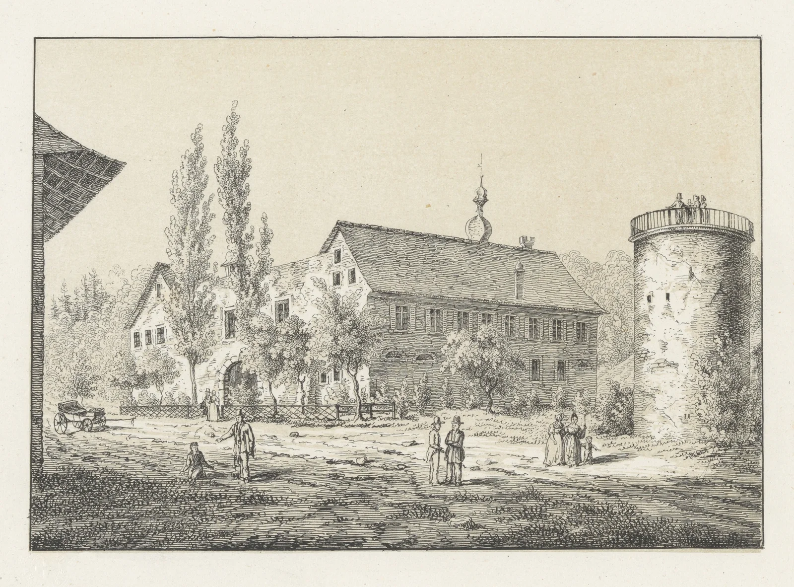 Haslach av Johann Friedrich Wagner