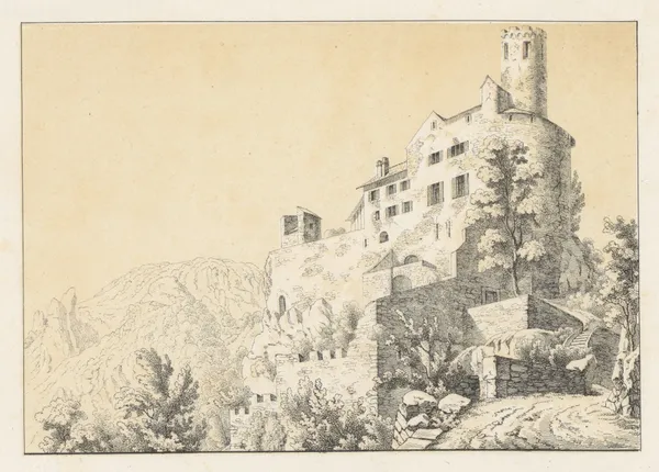 Neu Bechburg av Johann Friedrich Wagner