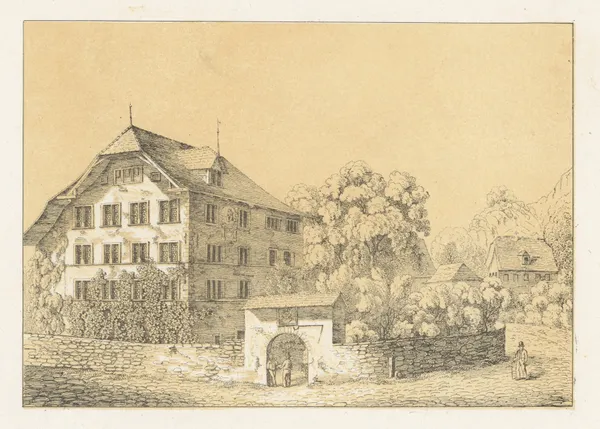 Rosenburg av Johann Friedrich Wagner