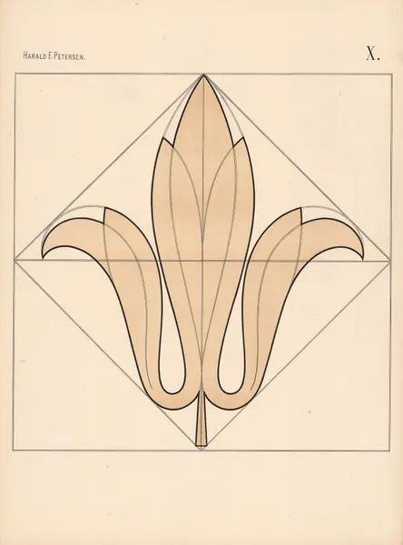 Elementary Freehand Drawing vol.2 Pl.10 av Harald Frithjof Petersen