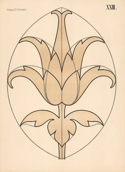 Elementary Freehand Drawing vol.2 Pl.23 av Harald Frithjof Petersen