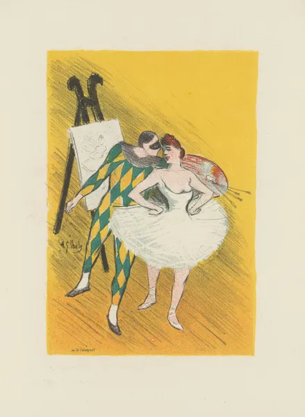 Arlequin et Colombine av Henri-Gabriel Ibels