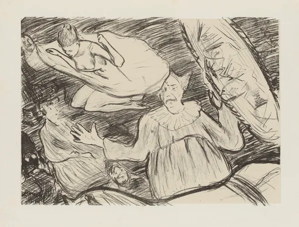 Au Cirque av Henri-Gabriel Ibels
