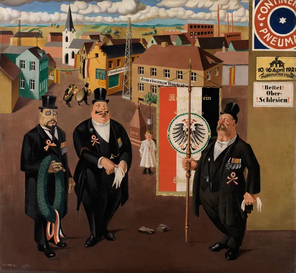Kriegerverein av Georg Scholz
