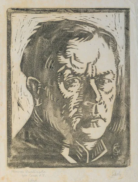 Portrait Hans von Strasdurisella av Georg Scholz