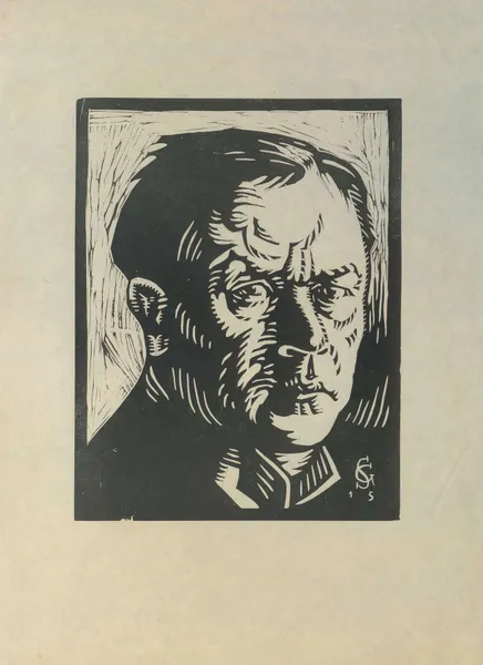 Portrait Hans von Strasdurisella av Georg Scholz
