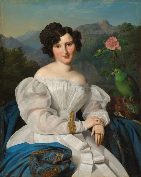 Countess Széchenyi av Ferdinand Georg Waldmüller