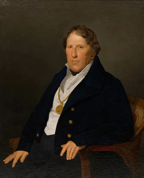 Der Schiffsmeister Mathias Feldmüller av Ferdinand Georg Waldmüller