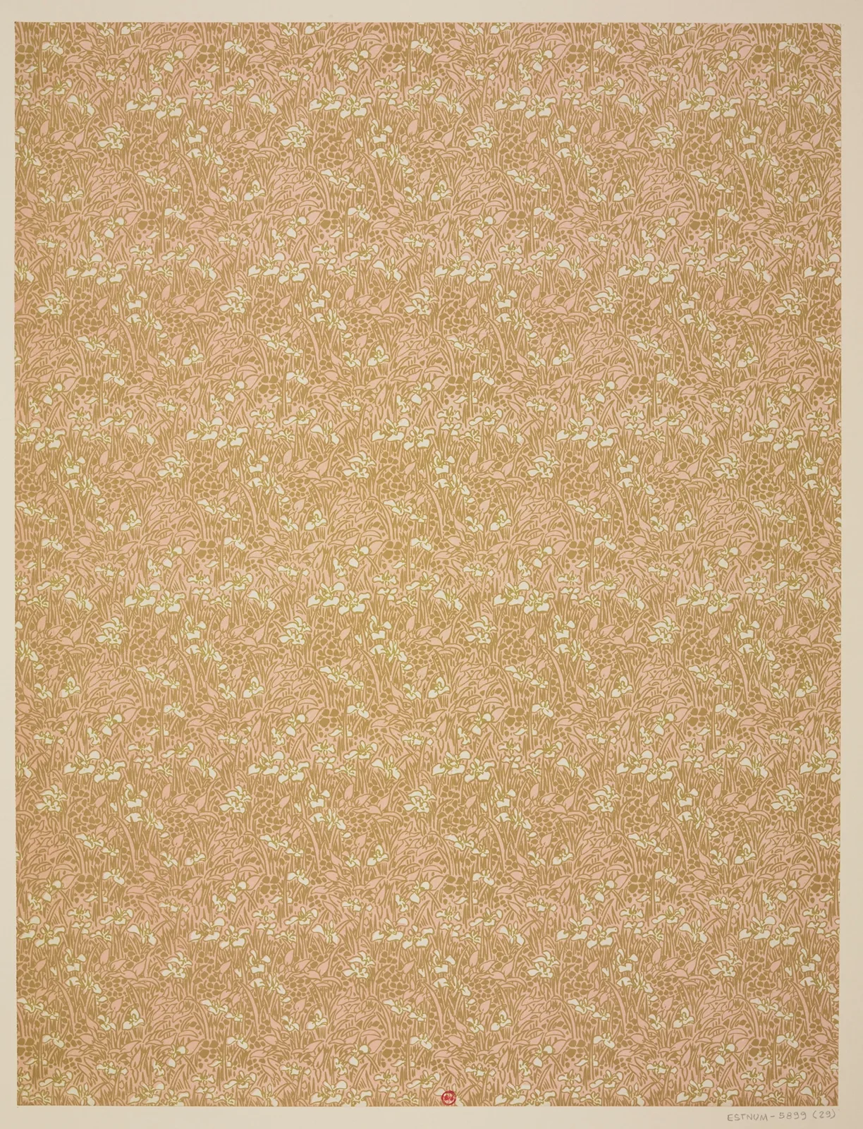 Ensemble de papiers de garde pour Eugène Verneau Pl.29 av George Auriol