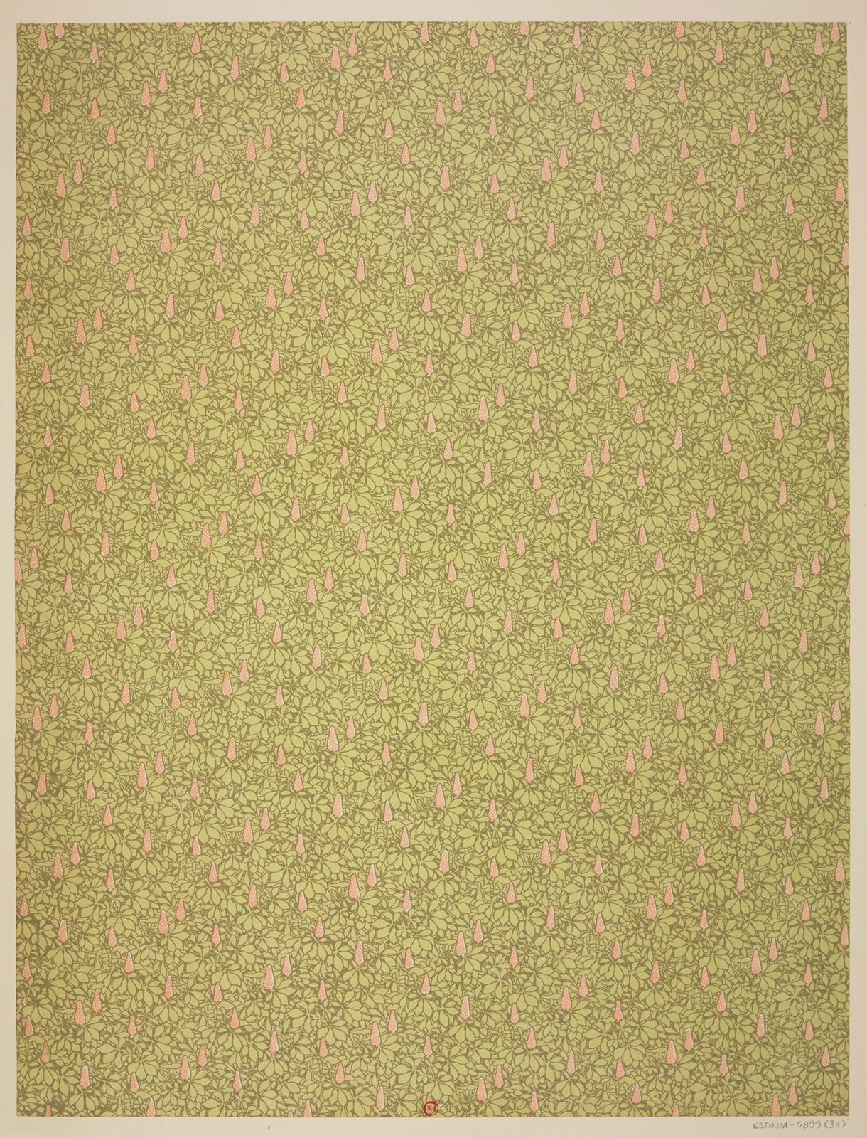 Ensemble de papiers de garde pour Eugène Verneau Pl.38 av George Auriol
