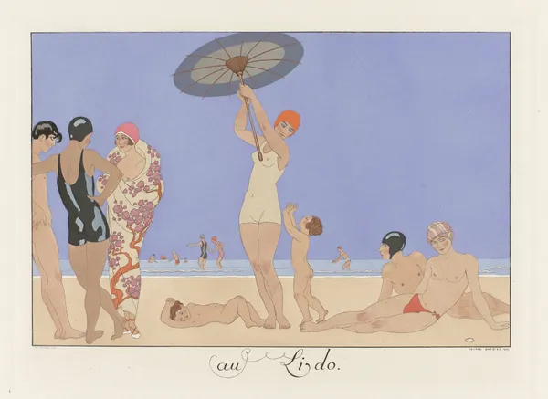 Au Lido av George Barbier