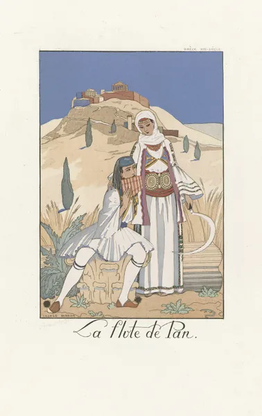 La flute de Pan av George Barbier