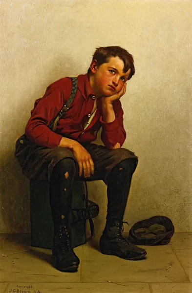 A Lull In Business av John George Brown