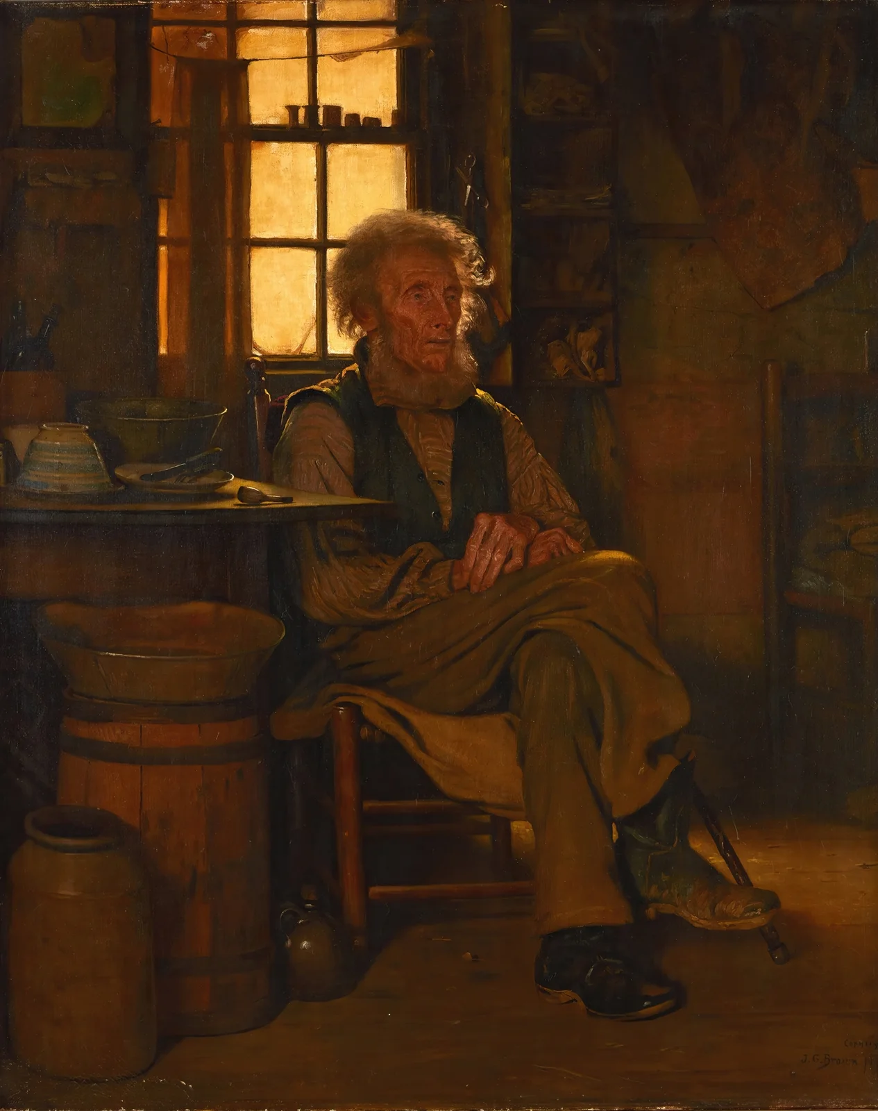In the Shade av John George Brown