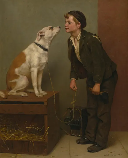 Who Do You Love av John George Brown
