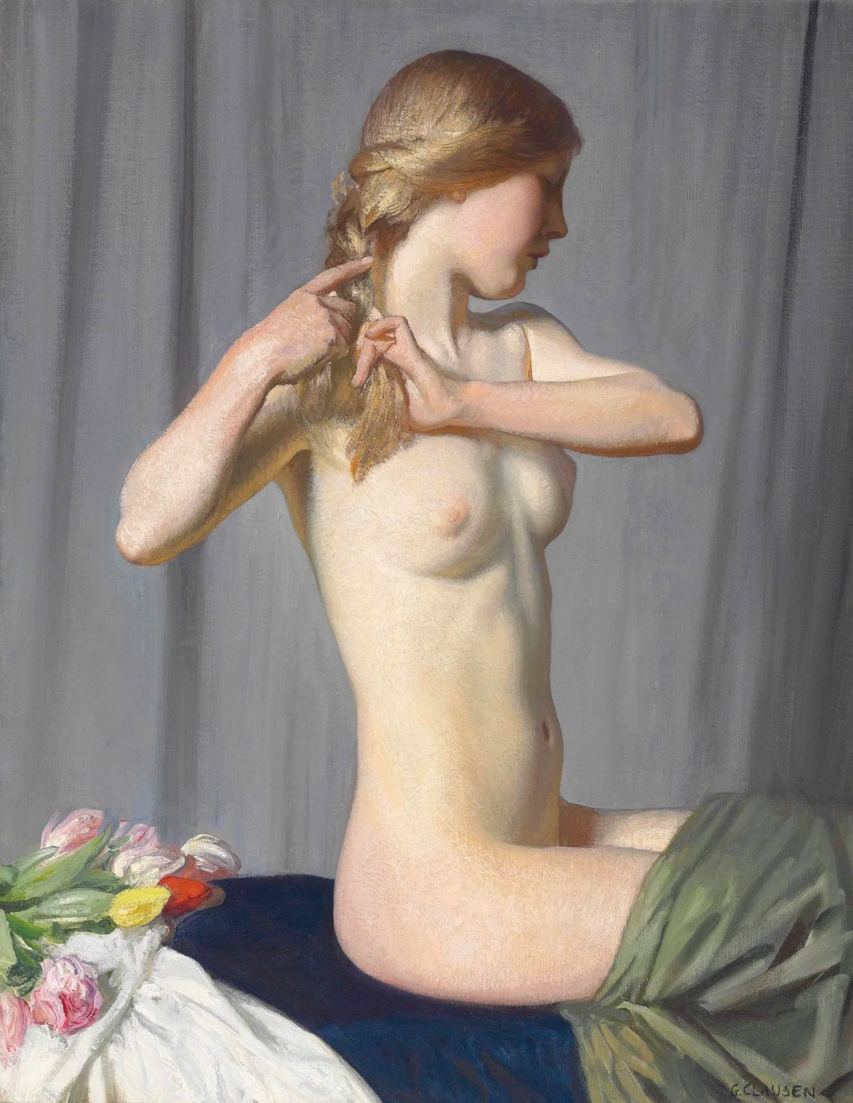 Primavera av Sir George Clausen