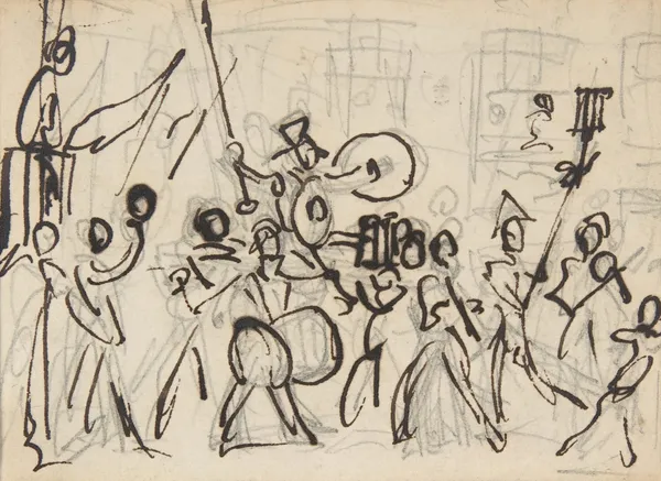 A Parade av George Cruikshank