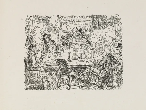 Illustrations for The Universal songster Pl.15 av George Cruikshank