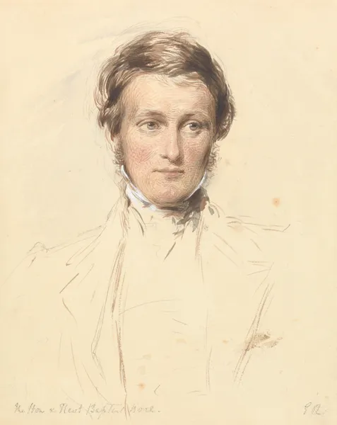 Hon. and Rev. Baptist Wriothesley Noel (1798-1873) av George Richmond