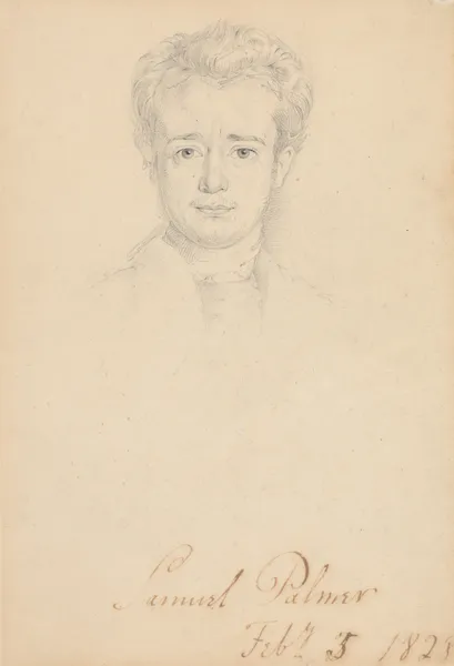 Portrait of Samuel Palmer, February 5, 1828 av George Richmond