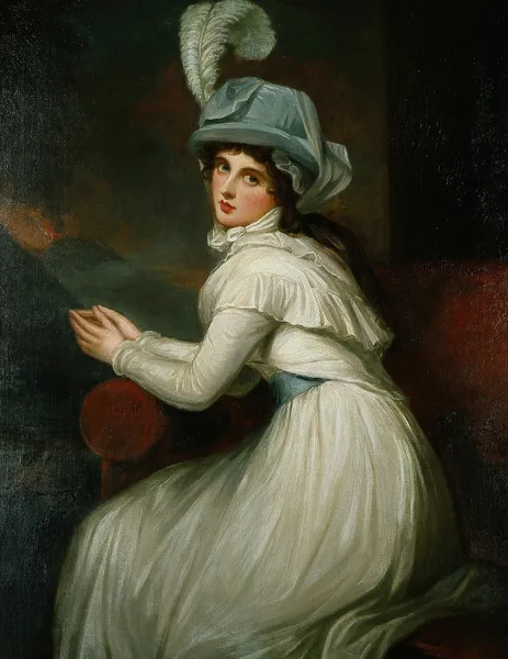 Lady Hamilton av George Romney