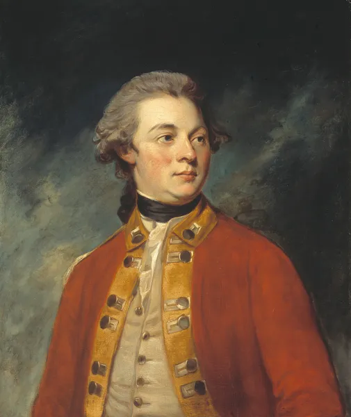 Portrait of Francis North, 4th Earl of Guilford (1761-1817) av George Romney