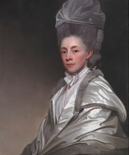 Portrait of Jane Dawkes Robinson av George Romney