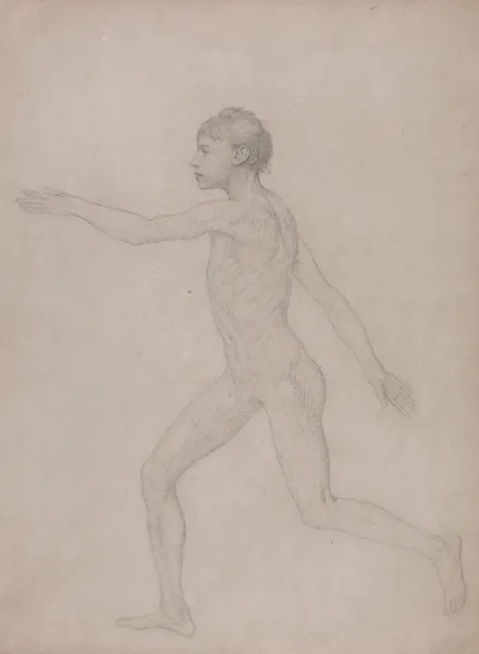 Human Figure, Lateral View (1795 to 1806) av George Stubbs
