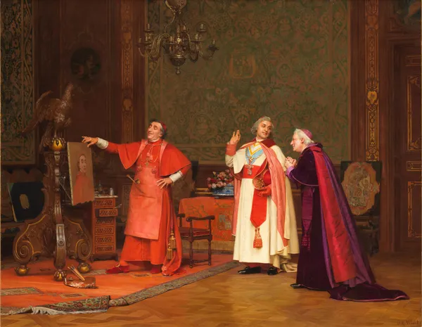Painted by himself av Jehan Georges Vibert