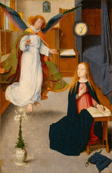 The Annunciation av Gerard David