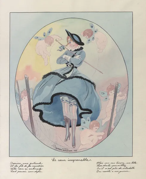 le cœur imprenable av Gerda Wegener