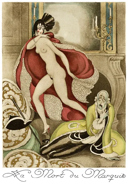 Sur talons rouges pl 11 av Gerda Wegener