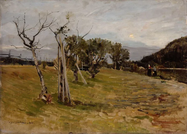 Evening in the Forest av Gerhard Munthe