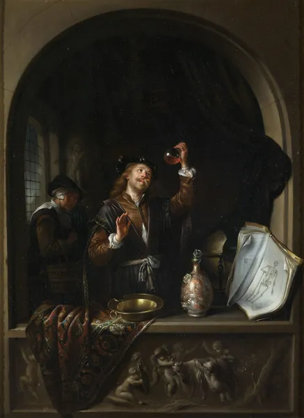 The Doctor av Gerrit Dou