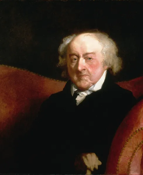 John Adams av Gilbert Stuart