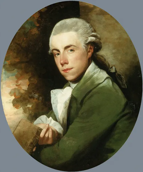 Man in a Green Coat av Gilbert Stuart