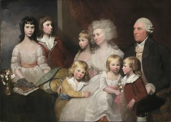 The Todd Family av Gilbert Stuart