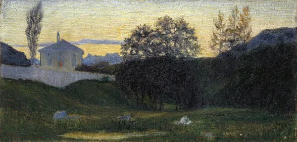 Dusk av Giovanni Giacometti