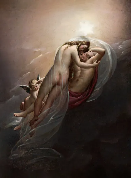 Aurora and Cephalus av Anne Louis Girodet-Trioson