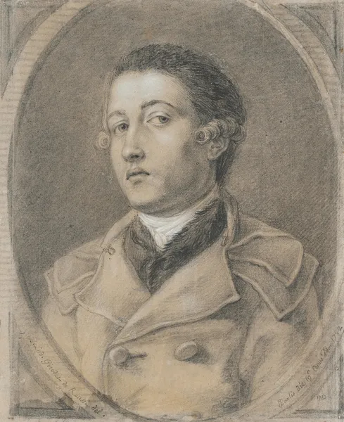 Portrait of a Young Man (18th century) av Anne Louis Girodet-Trioson