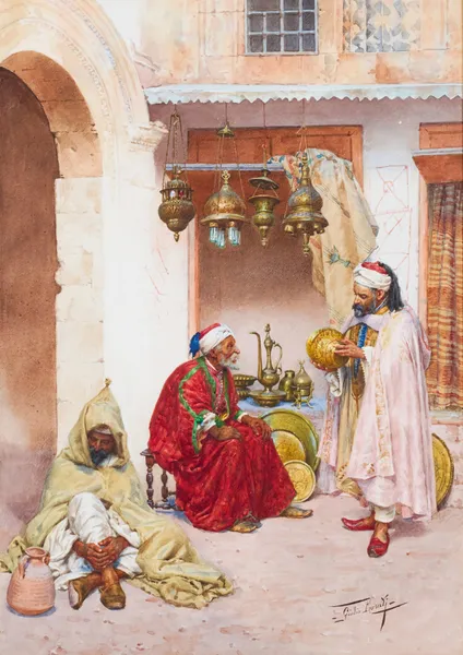 In The Souk av Giulio Rosati